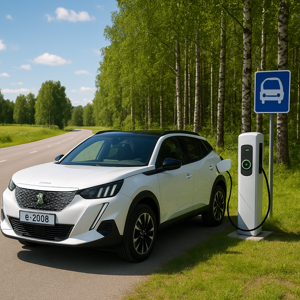 Peugeot e-2008: Framtidssäker elbil i Sveriges nya elbilskultur